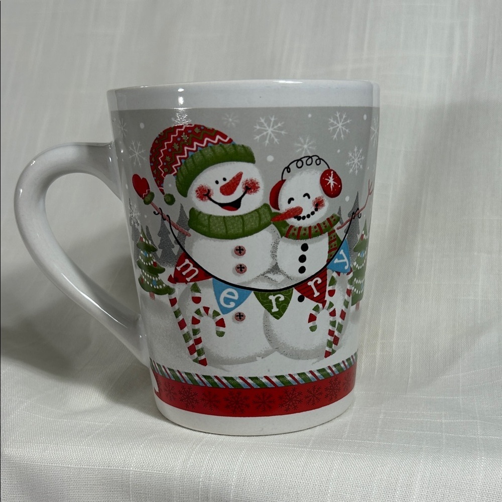 Merry Snowman Mug